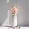 Artificial Flower Blush Pink Rose 25pcs Real Looking Fake Roses w/Stem for DIY Wedding Bouquets Centerpieces Arrangements Party Baby Shower Valentines Day Christmas Tree Decorations